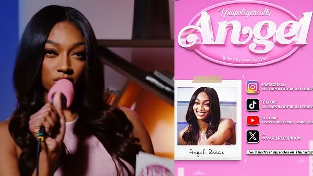 When is Angel Reese's podcast "Unapologetically Angel Show" coming out?  Episode 1 date and other details