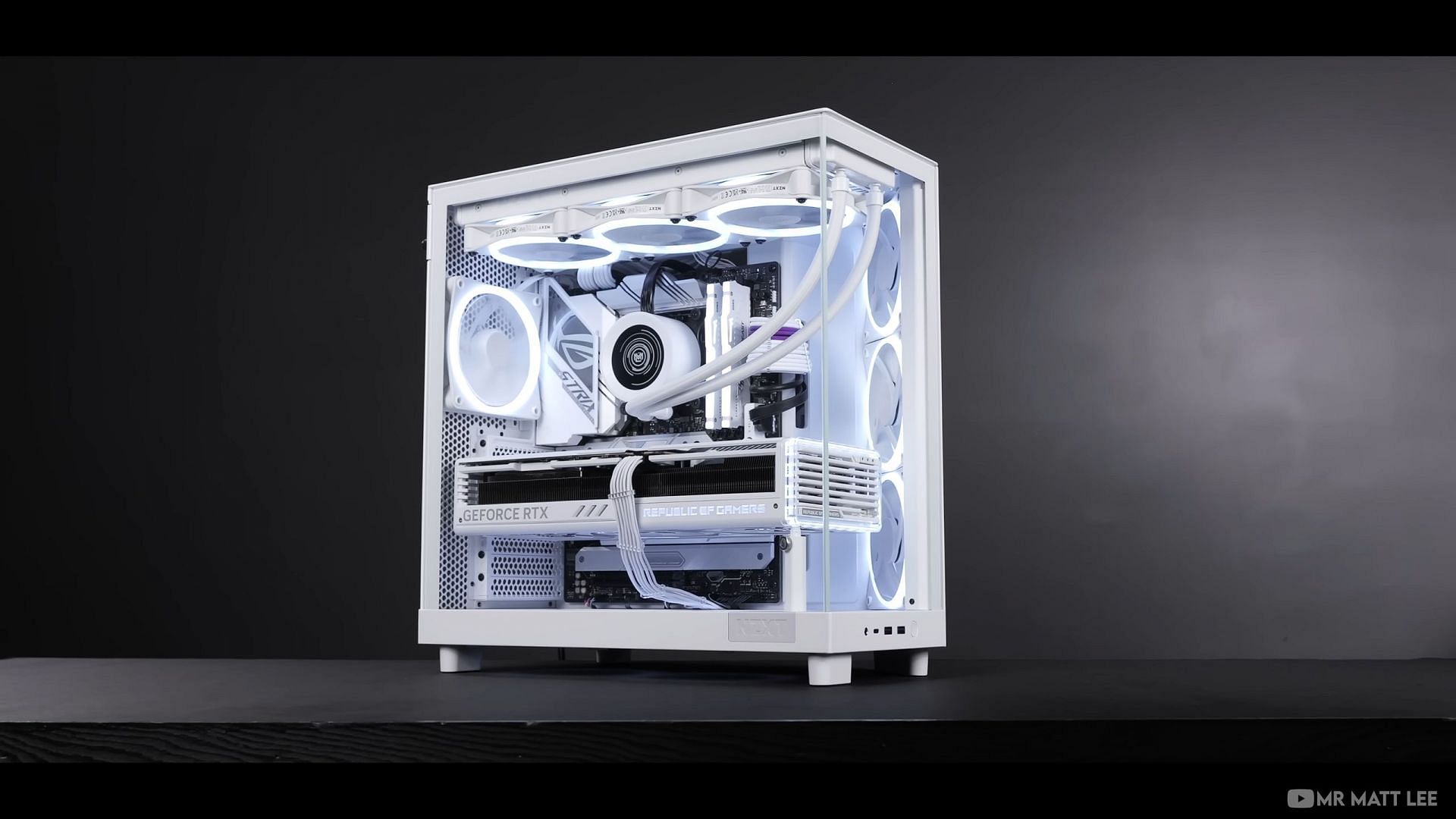 NZXT H6 Flow (Image via @Mr Matt Lee/YouTube))