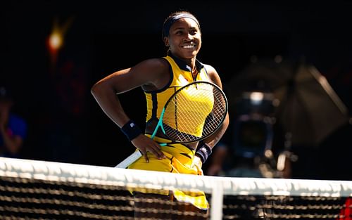 Coco Gauff at the 2024 Australian Open - Source: Getty