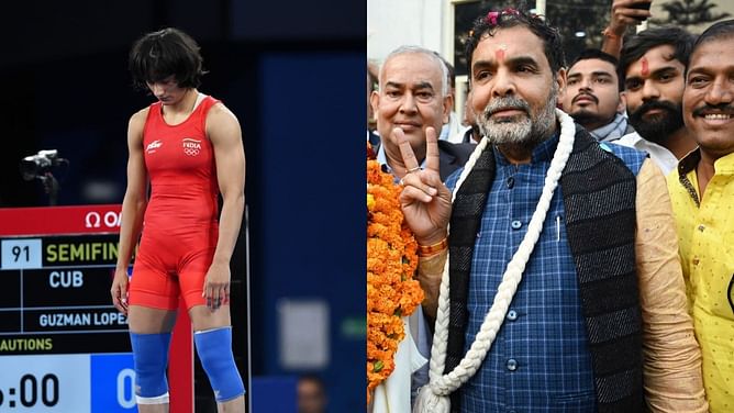 “I am also shocked to learn she decided to retire” - WFI chief Sanjay Singh urges Vinesh Phogat to reconsider retirement