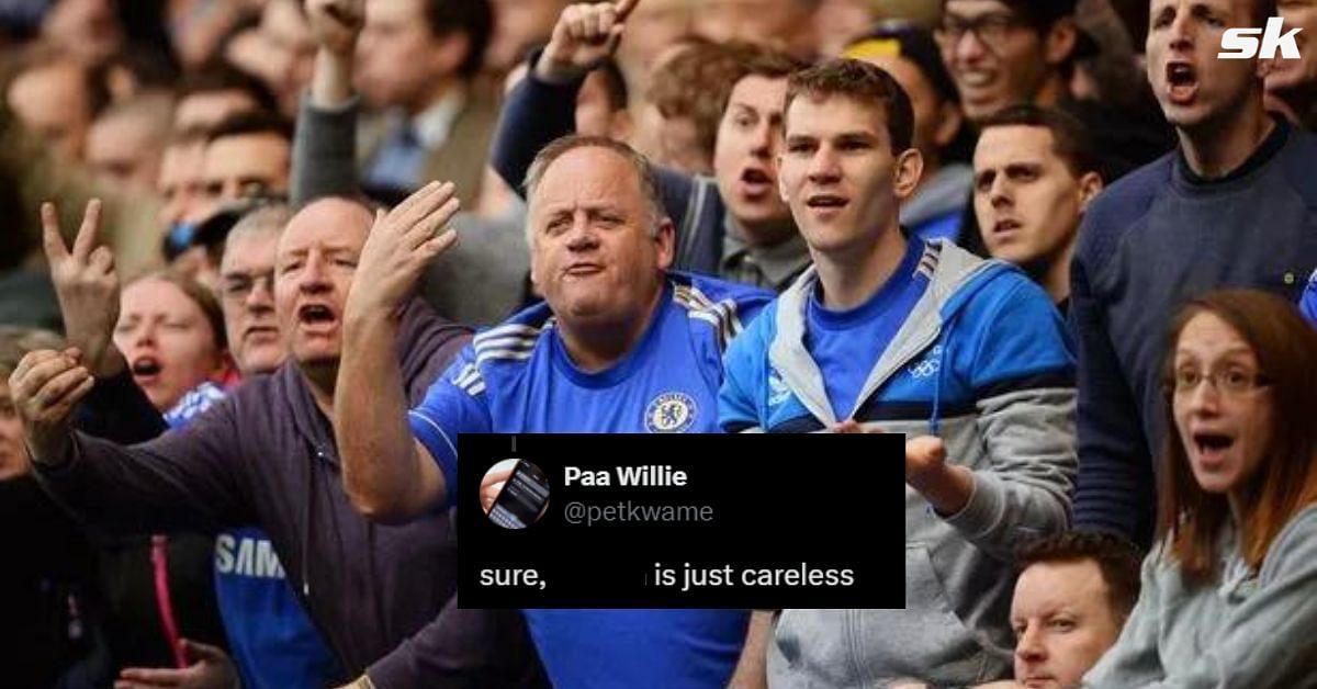 Fans react to Chelsea star