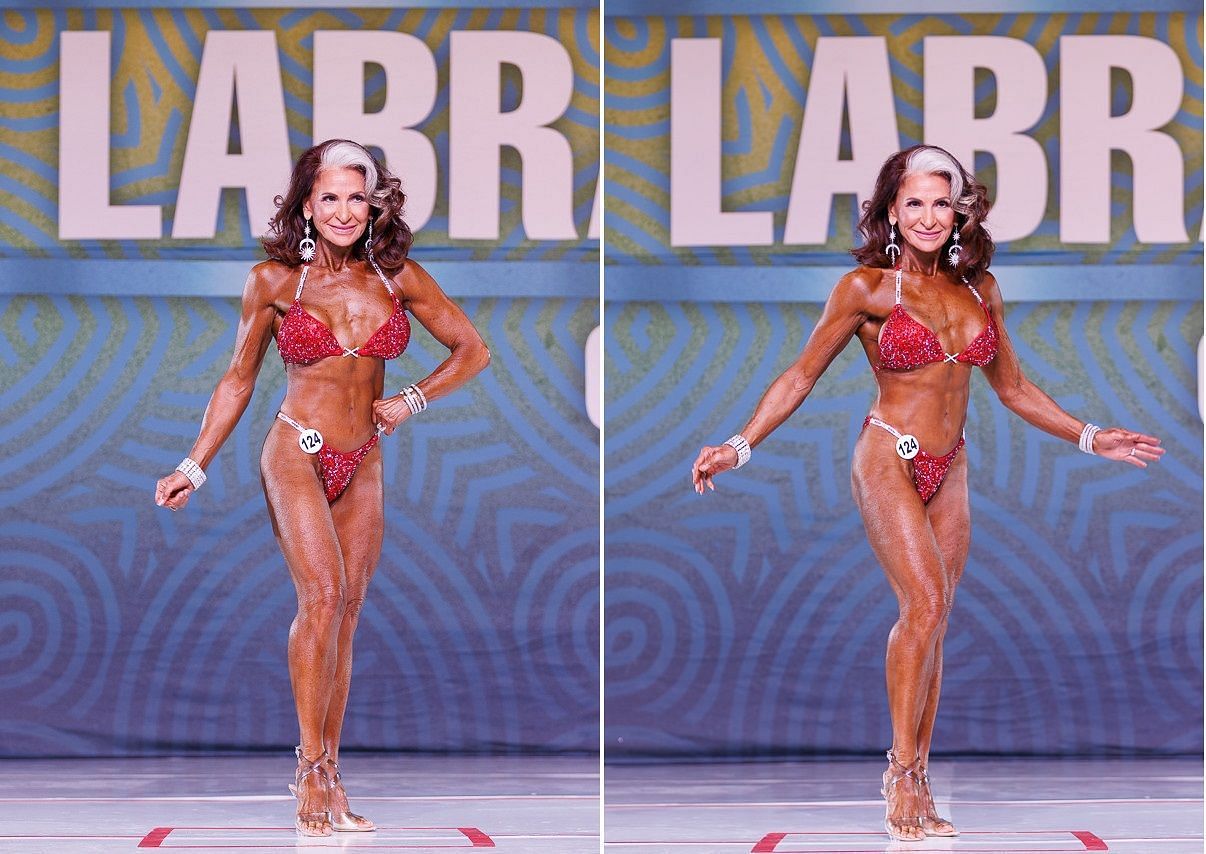 Renee at the NPC Lee Labrada Bikini Competition