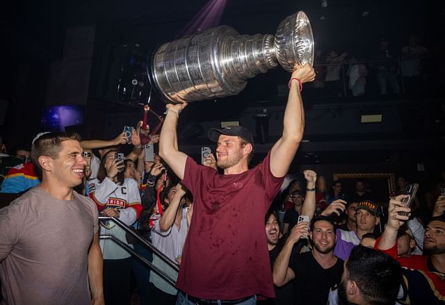 Florida Panthers Celebrate Winning The Stanley Cup At E11EVEN Miami - Source: Getty