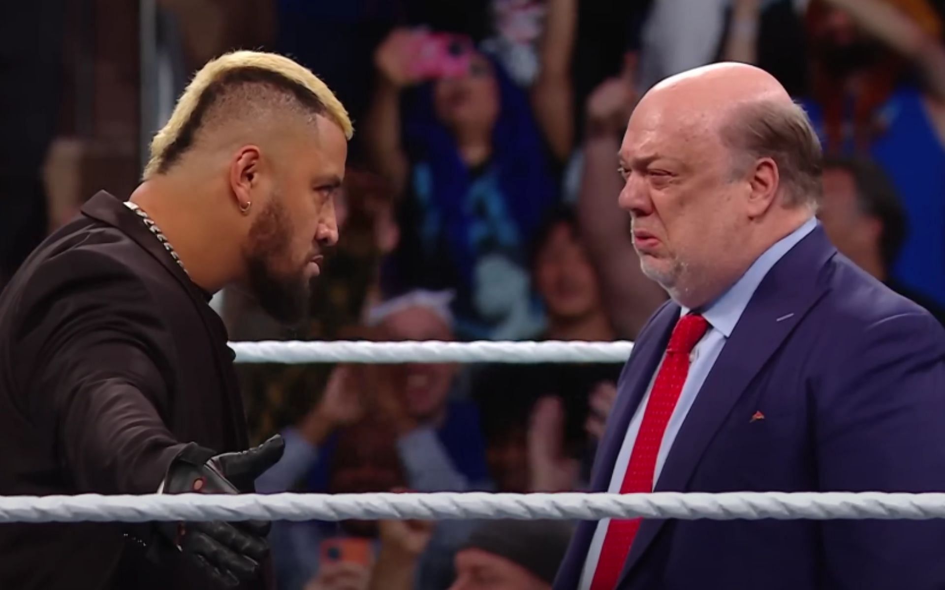 Moments before disaster struck (Pic Courtesy: WWE on YouTube)