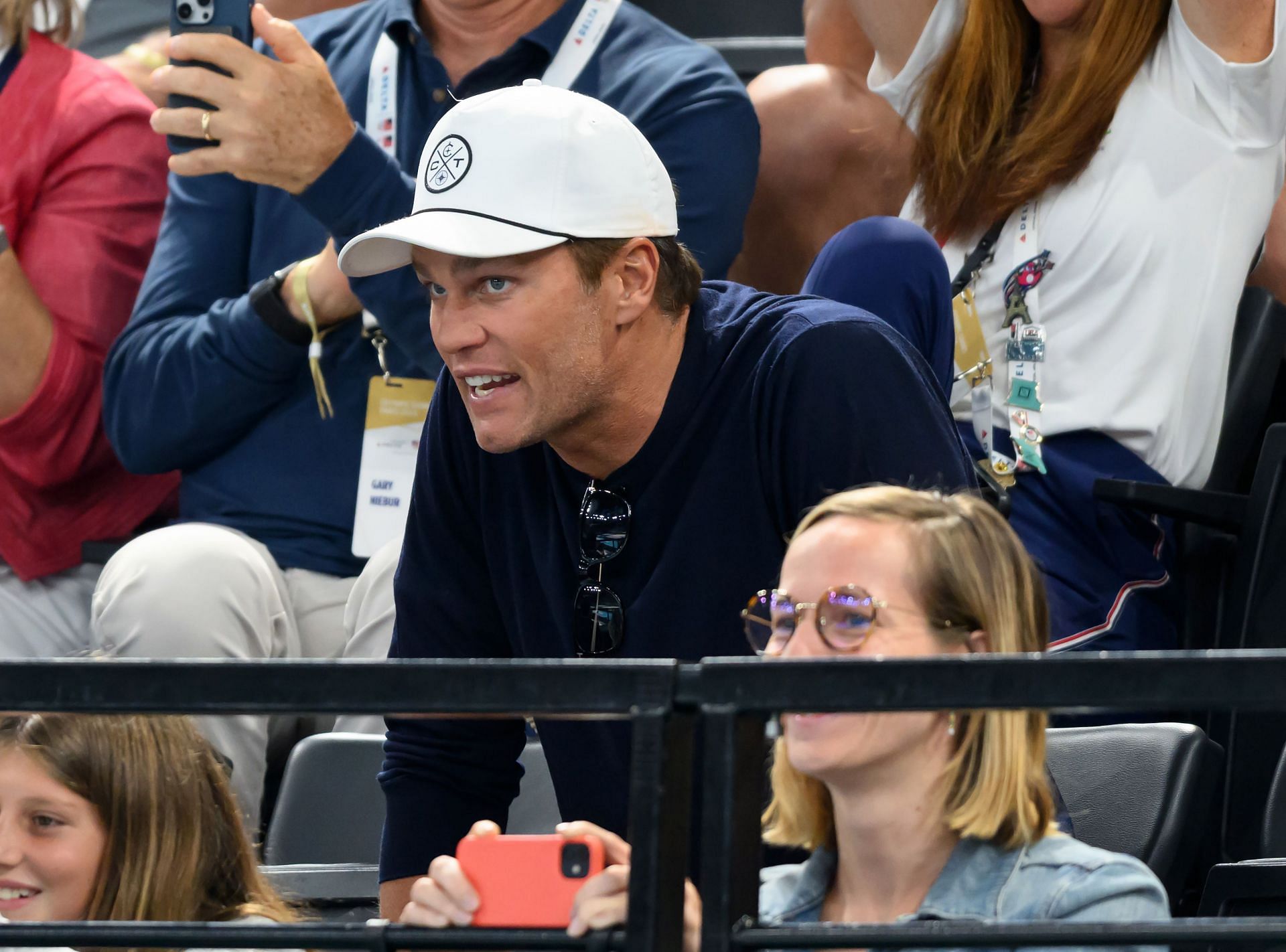 Tom Brady at VIP Guests At Olympic Games Paris 2024: Day 10 - Source: Getty