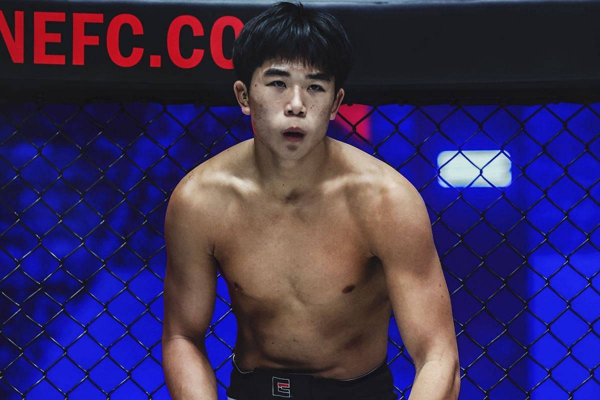 Adrian Lee grateful for girlfriend&rsquo;s support of burgeoning professional career. -- Photo by ONE Championship