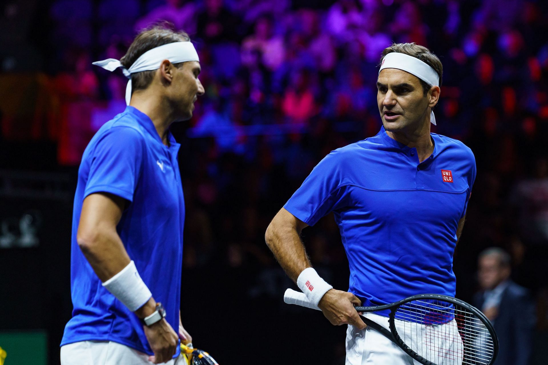 Rafael Nadal and Roger Federer (Source: Getty)