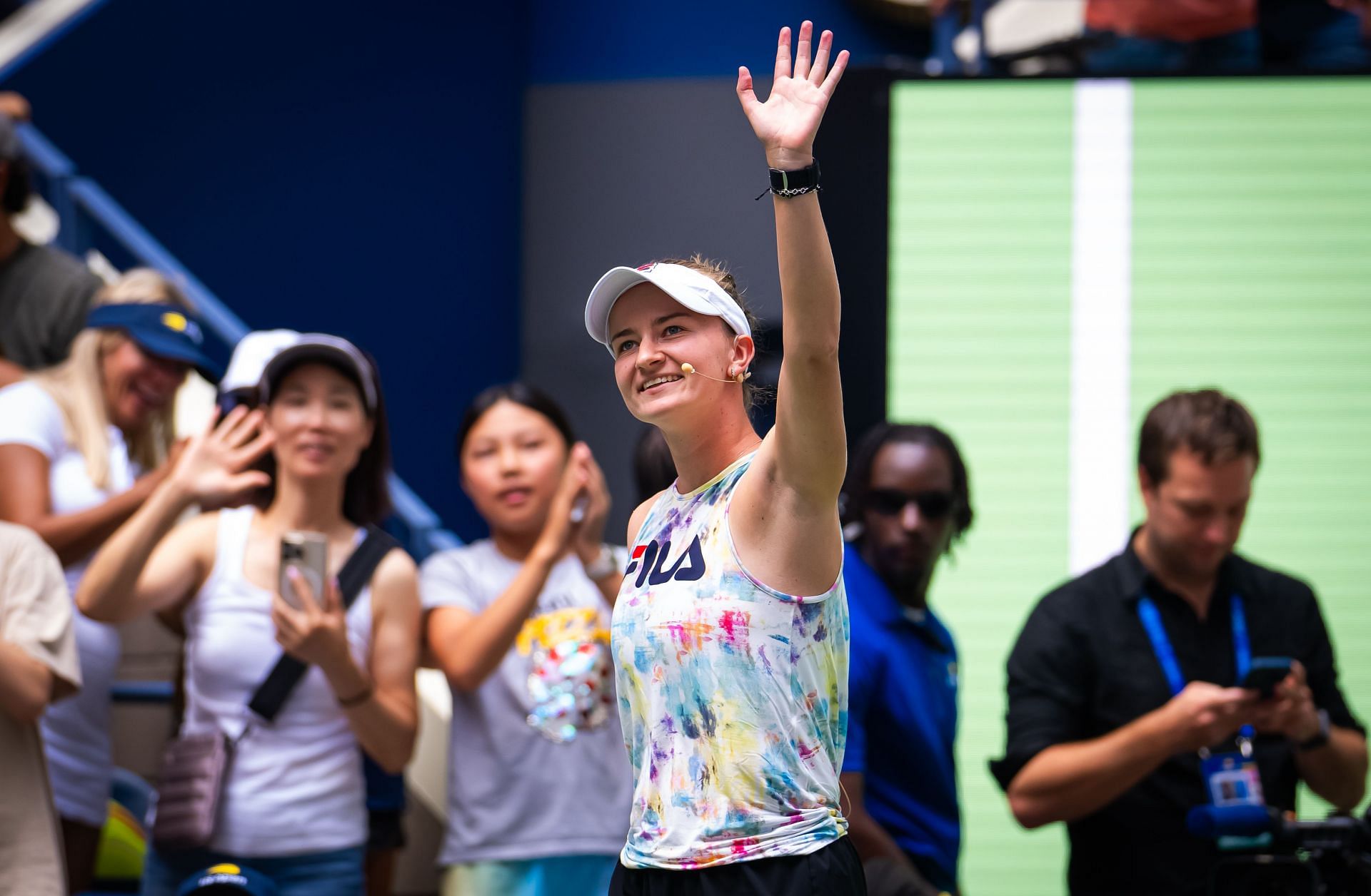 Barbora Krejcikova at the US Open 2024. (Photo: Getty)