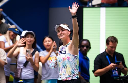 Barbora Krejcikova at the US Open 2024. (Photo: Getty)