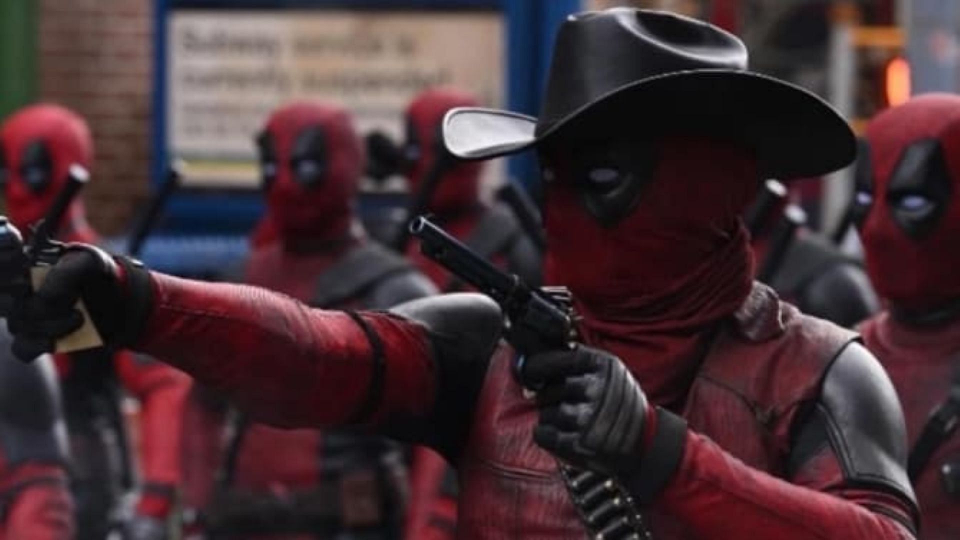 Cowboy Deadpool in the movie (Image via Marvel)