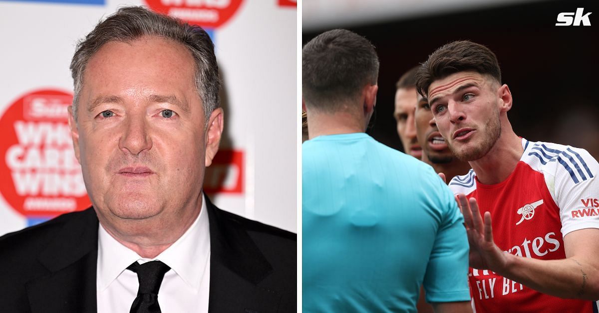 Piers Morgan was perplexed by Declan Rice