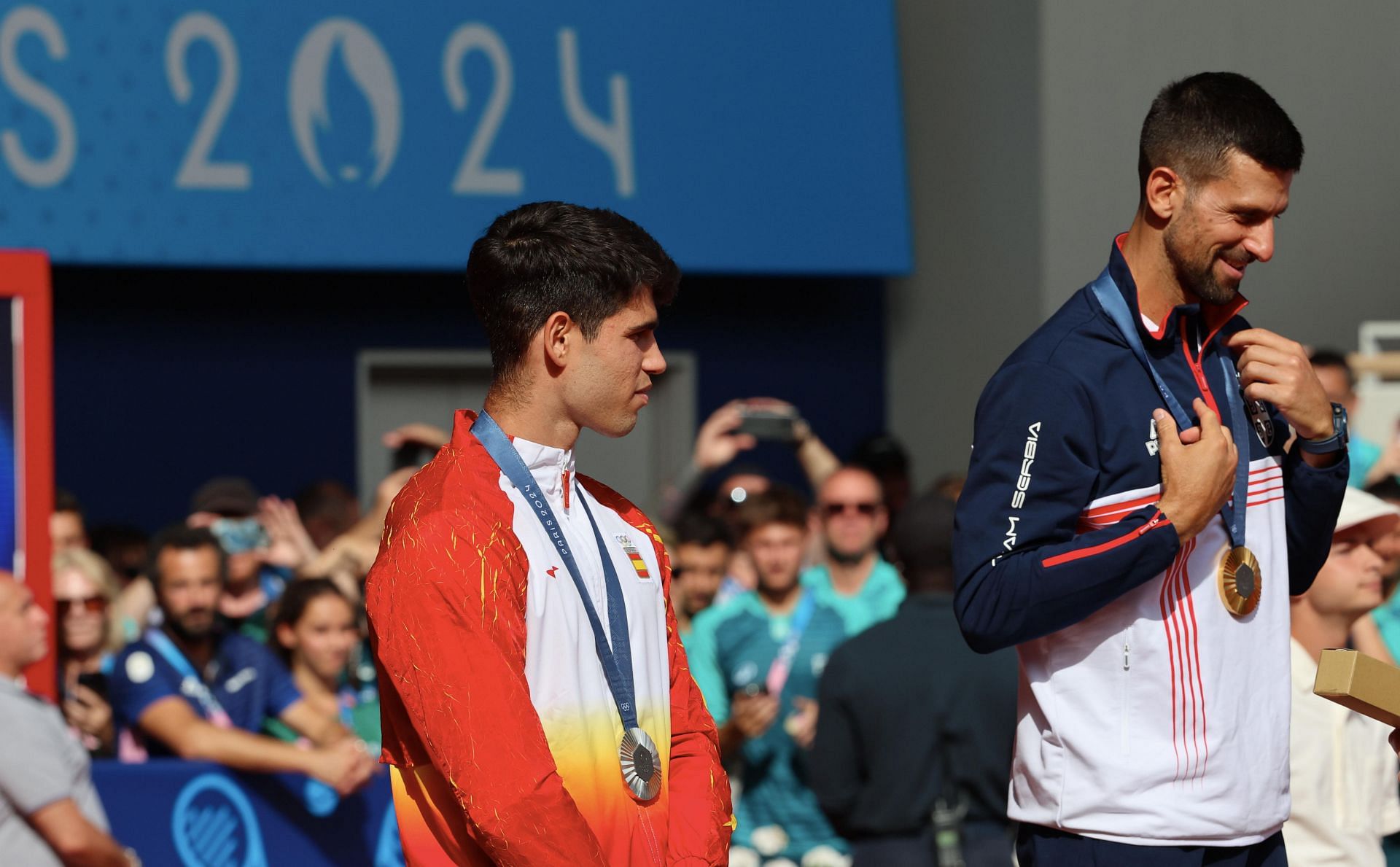 Carlos Alcaraz settled for silver at the 2024 Paris Olympics - Image Source: Getty