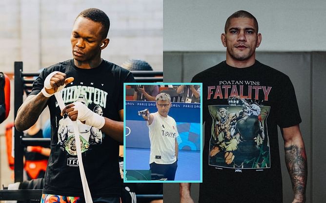 Israel Adesanya reacts to comical Yusuf Dikec and Alex Pereira meme