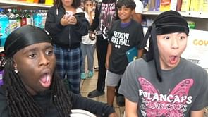 Kai Cenat gets called "monkey" by a child during a stream at Ocky Way deli