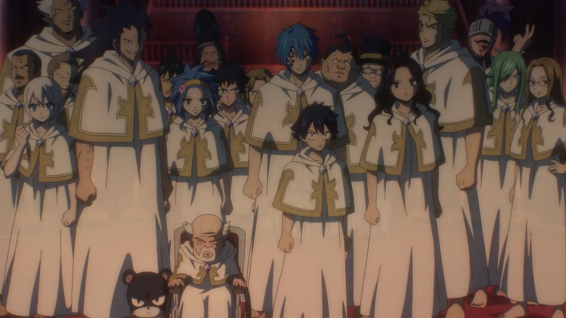 Fairy Tail 100 Years Quest episode 8: Natsu and team face their own guild as they reach Drasil (Image via J.C. Staff)