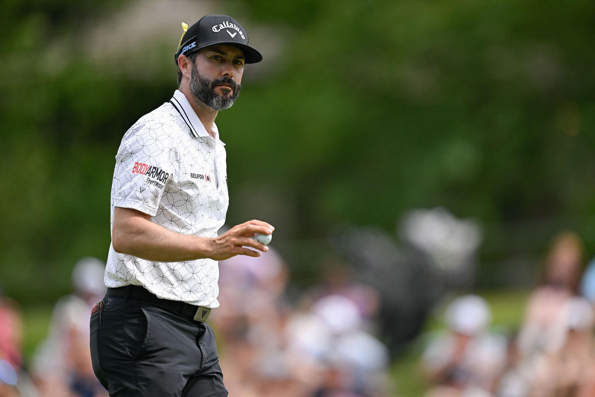 Adam Hadwin at the Memorial Tournament presented by Workday (Image Source: Getty)