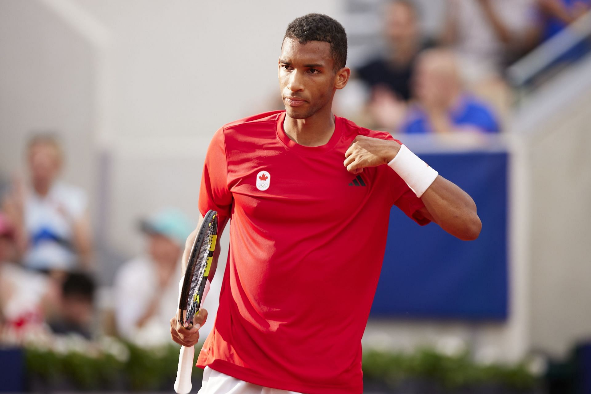 Felix Auger-Aliassime at the Paris Olympics 2024. (Photo: Getty)