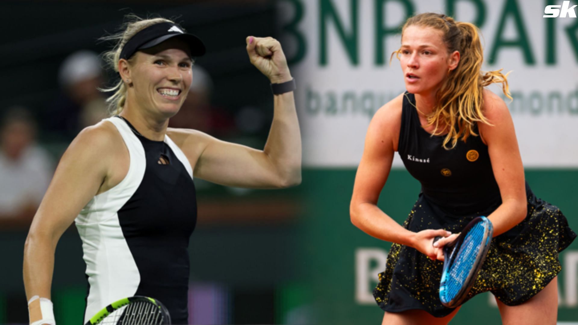 Caroline Wozniacki vs Jessika Ponchet, US Open 2024 R3 (Picture: Getty) 