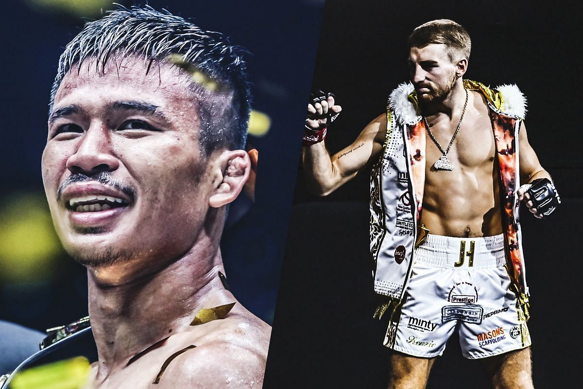 Superlek Kiatmoo9 (left) and Jonathan Haggerty (right) | Image credit: ONE Championship