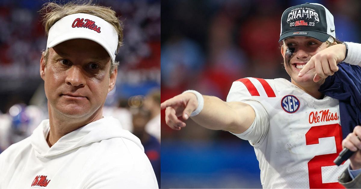 WATCH: $14M worth Lane Kiffin gets pranked by Jaxson Dart and Co while engaging in viral social media trend