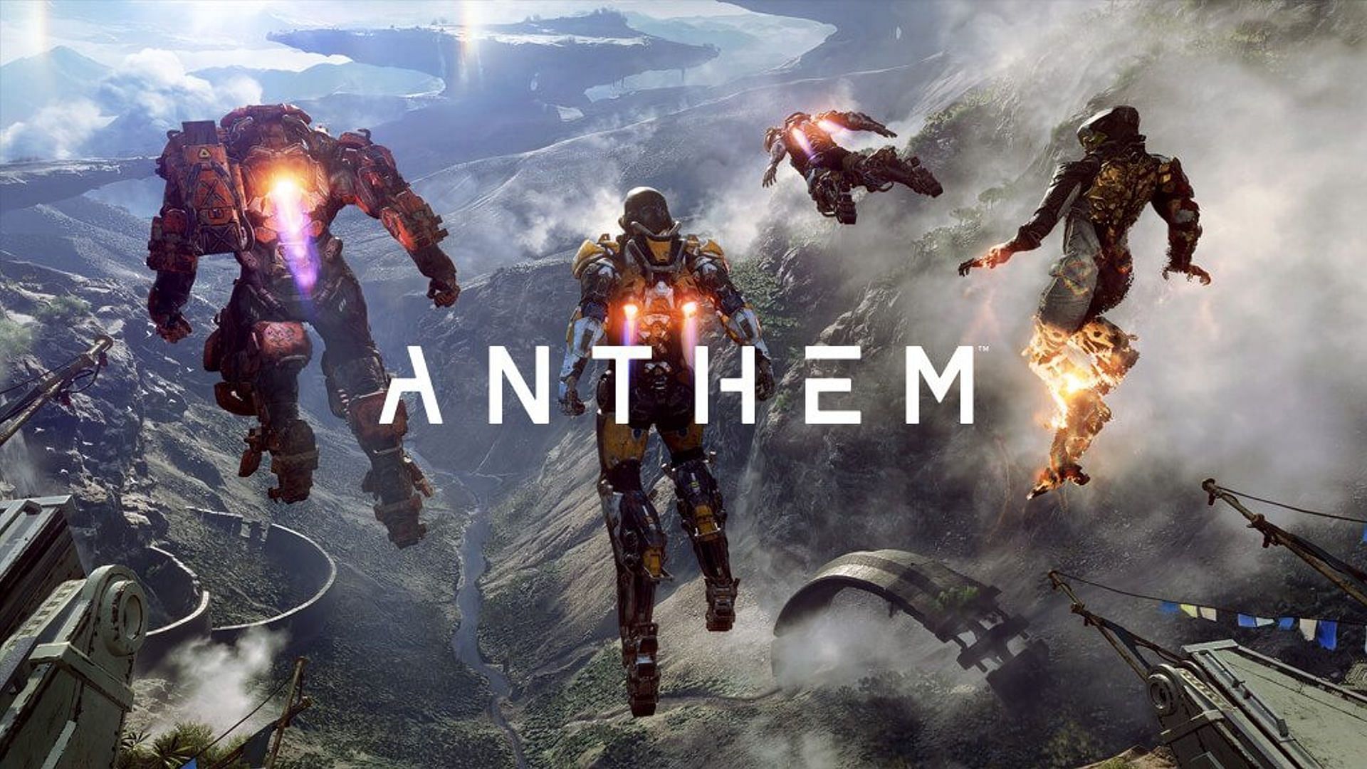 Anthem had a terrible launch because of bugs and glitches. (Image via Electronic Arts)