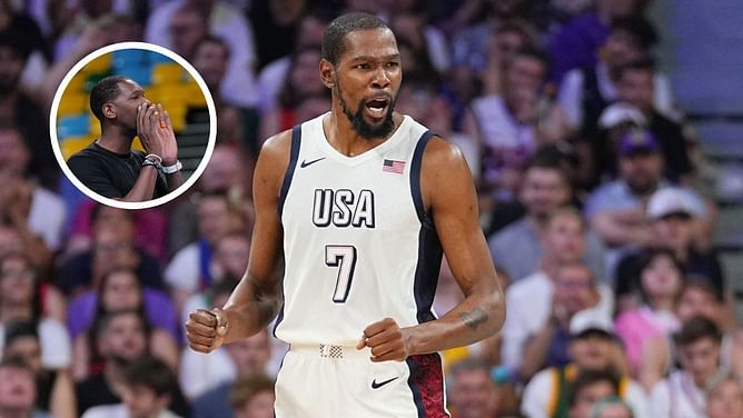 Kevin Durant's alleged trash-talk goes viral in back and forth with Royal Ivey during USA-South Sudan clash