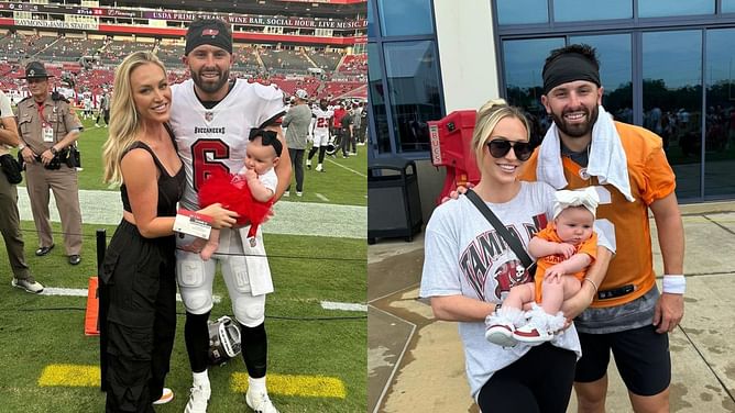 Baker Mayfield's wife Emily shares adorable 'dream' about daughter Kova Jade