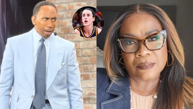Sheryl Swoopes claps backs at Stephen A. Smith for labeling her 'insane' for not acknowledging Caitlin Clark's impact on Fever