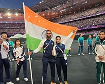 [Watch] Manu Bhaker gives PR Sreejesh tokens of appreciation on India hockey star’s farewell after Paris Olympic 2024 bronze