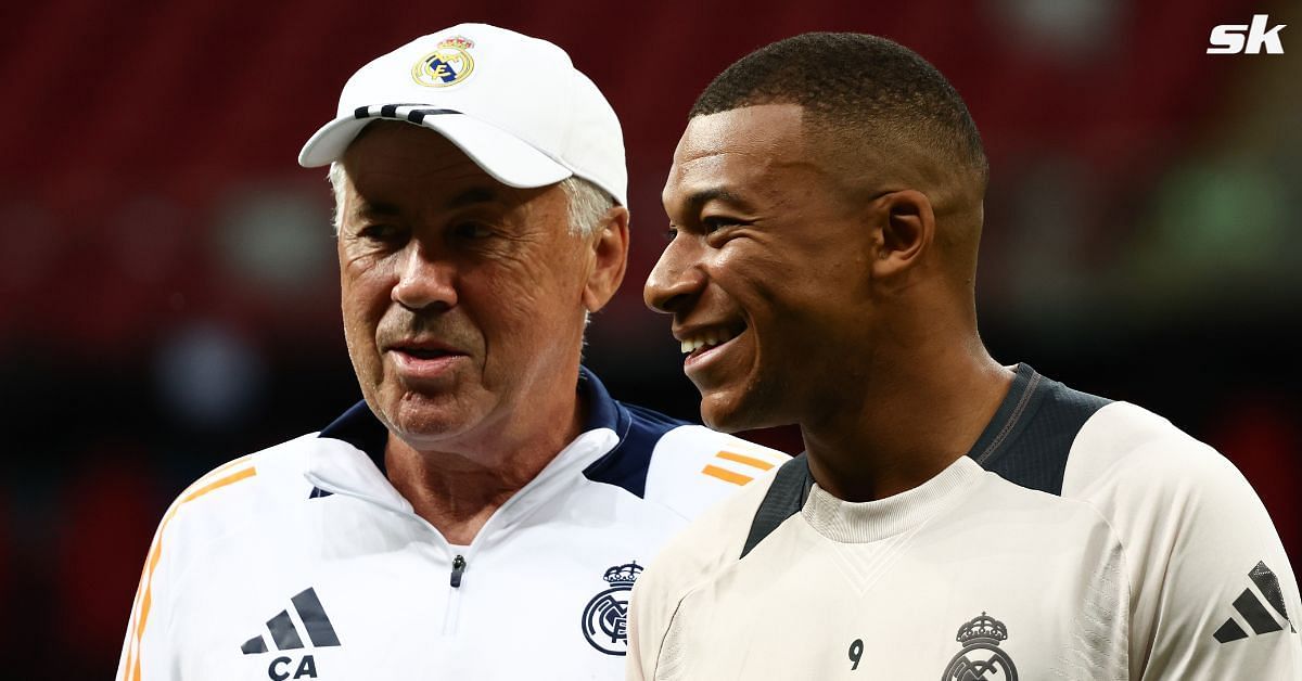 Carlo Ancelotti on how many goals Kylian Mbappe can score for Real Madrid this season