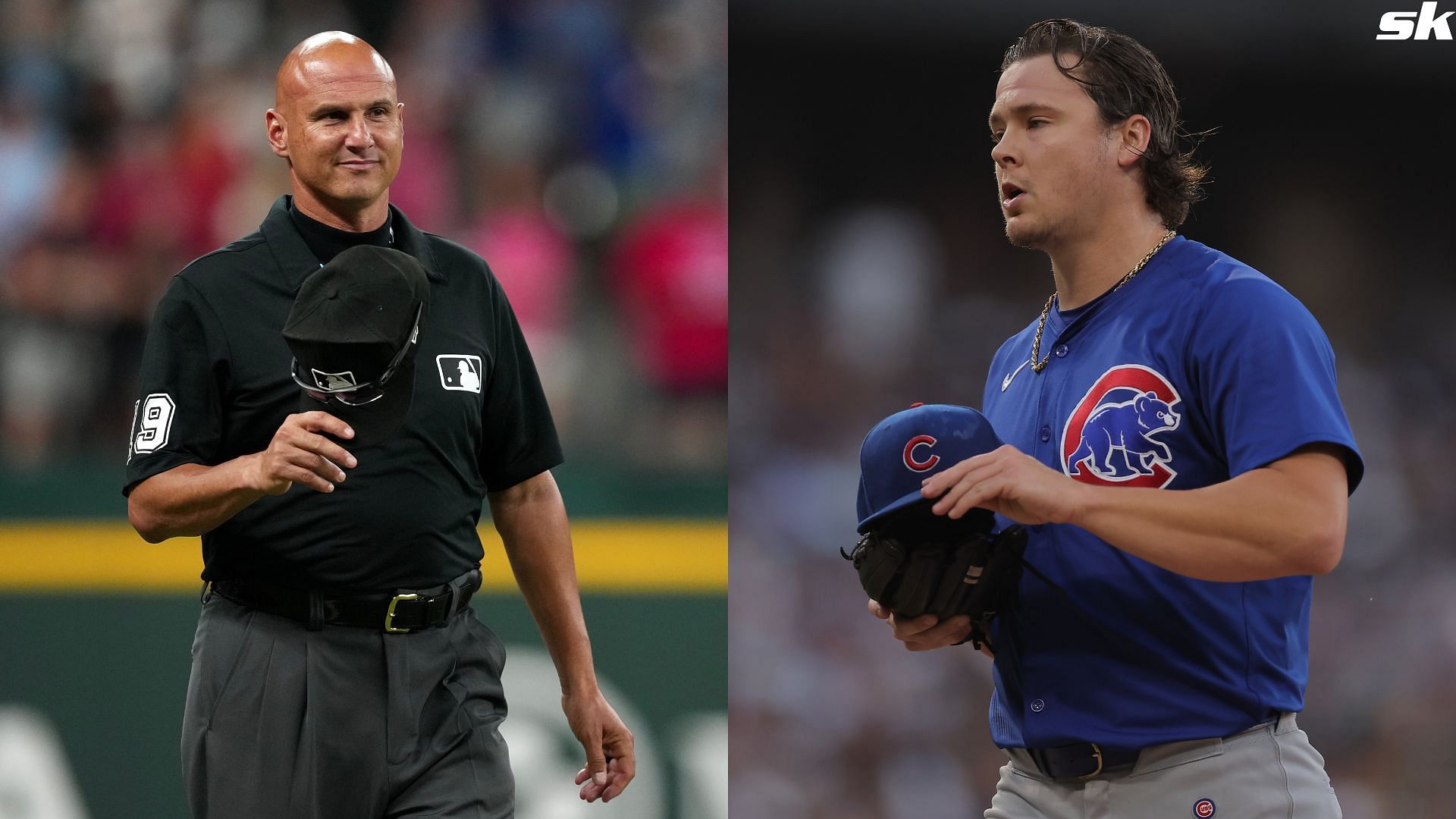 Justin Steele of the Chicago Cubs walks to the dugout during a game against the Chicago White Sox  at Guaranteed Rate Field (Source: Getty)