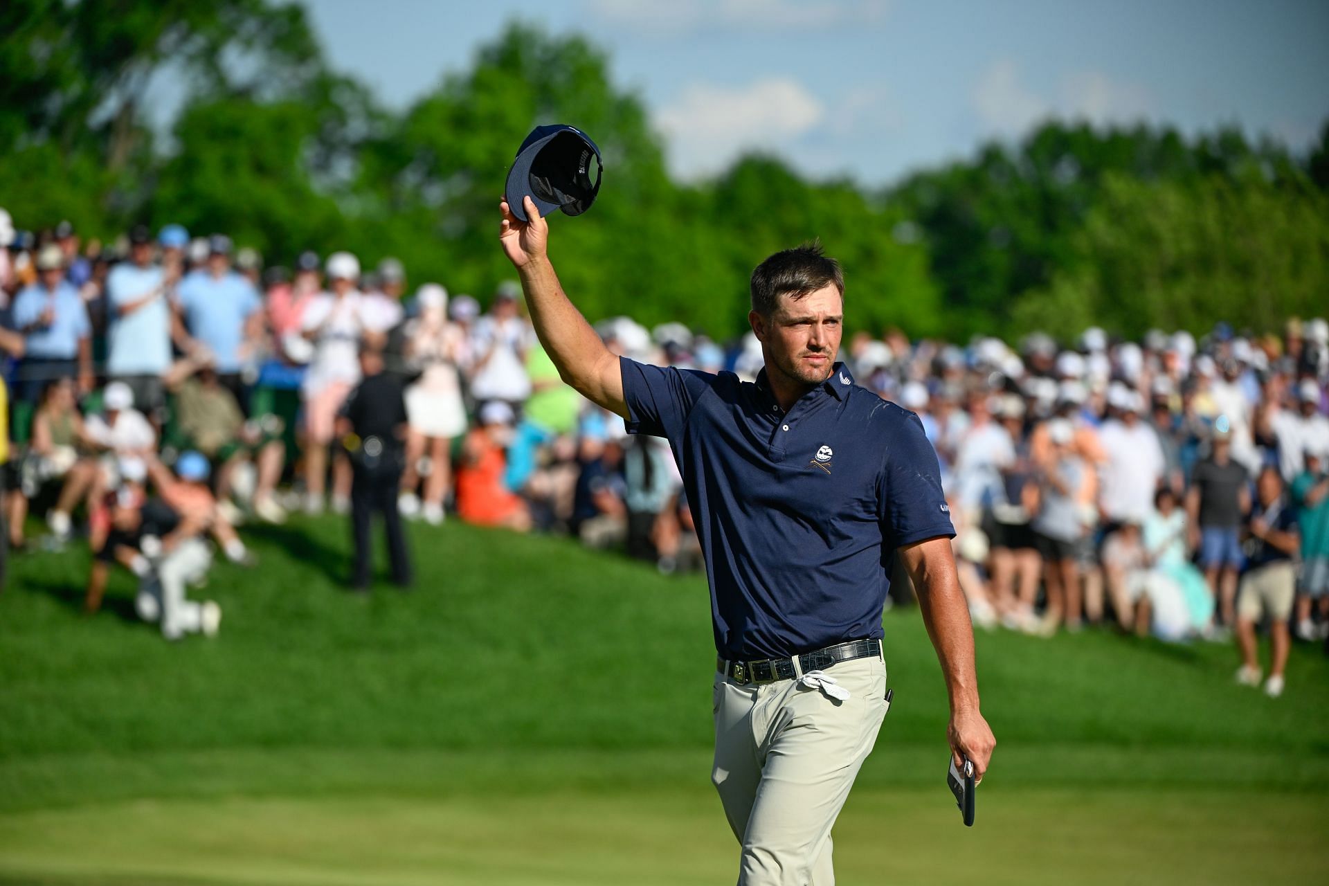 Bryson DeChambeau during the PGA Championship (Image Source: Getty)