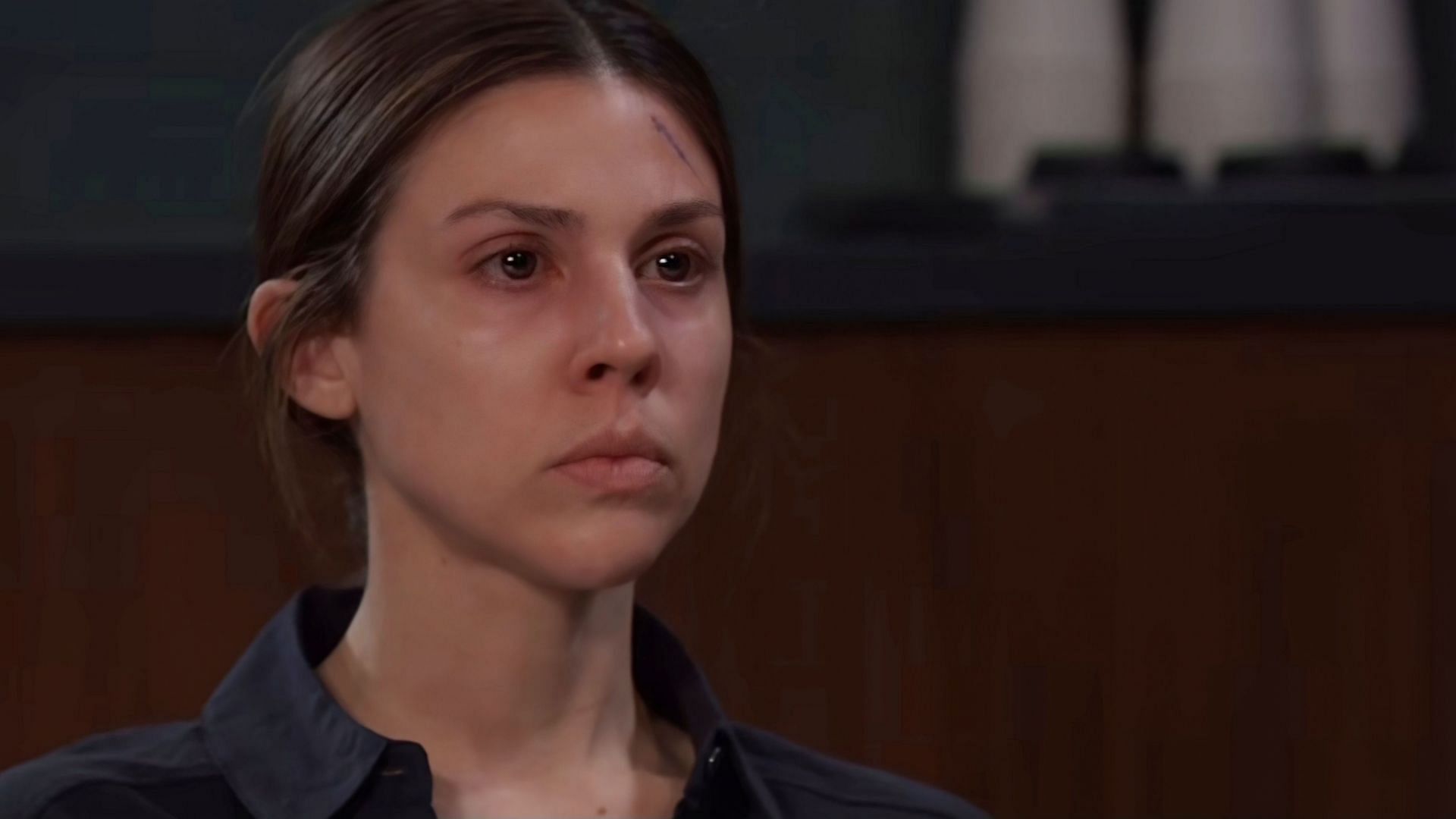 Kate Mansi as Kristina in a still from General Hospital (via @generalhospitalabc / Instagram)