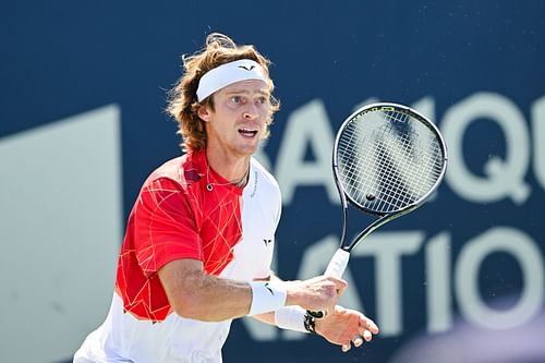 Andrey Rublev at the Canadian Open 2024. (Photo: Getty)