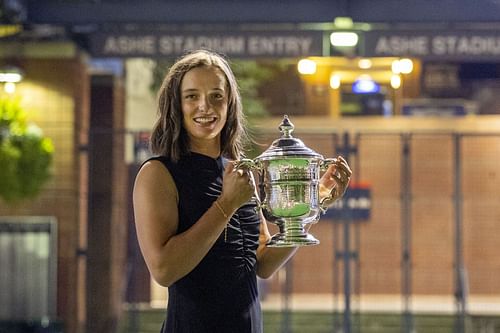 Iga Swiatek at the US Open 2022. (Photo: Getty)