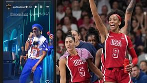 Snoop Dogg entertains A'ja Wilson and Co. amid reports of cashing in $500,000 a day at Olympics