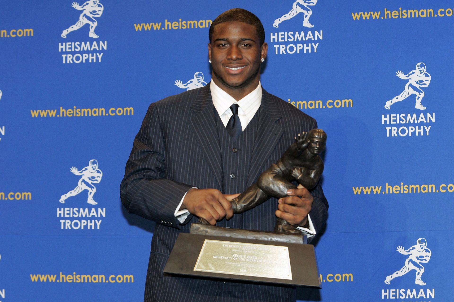 NCAA Football - 2005 Heisman Trophy Presentation - December 10, 2005 - Source: Getty