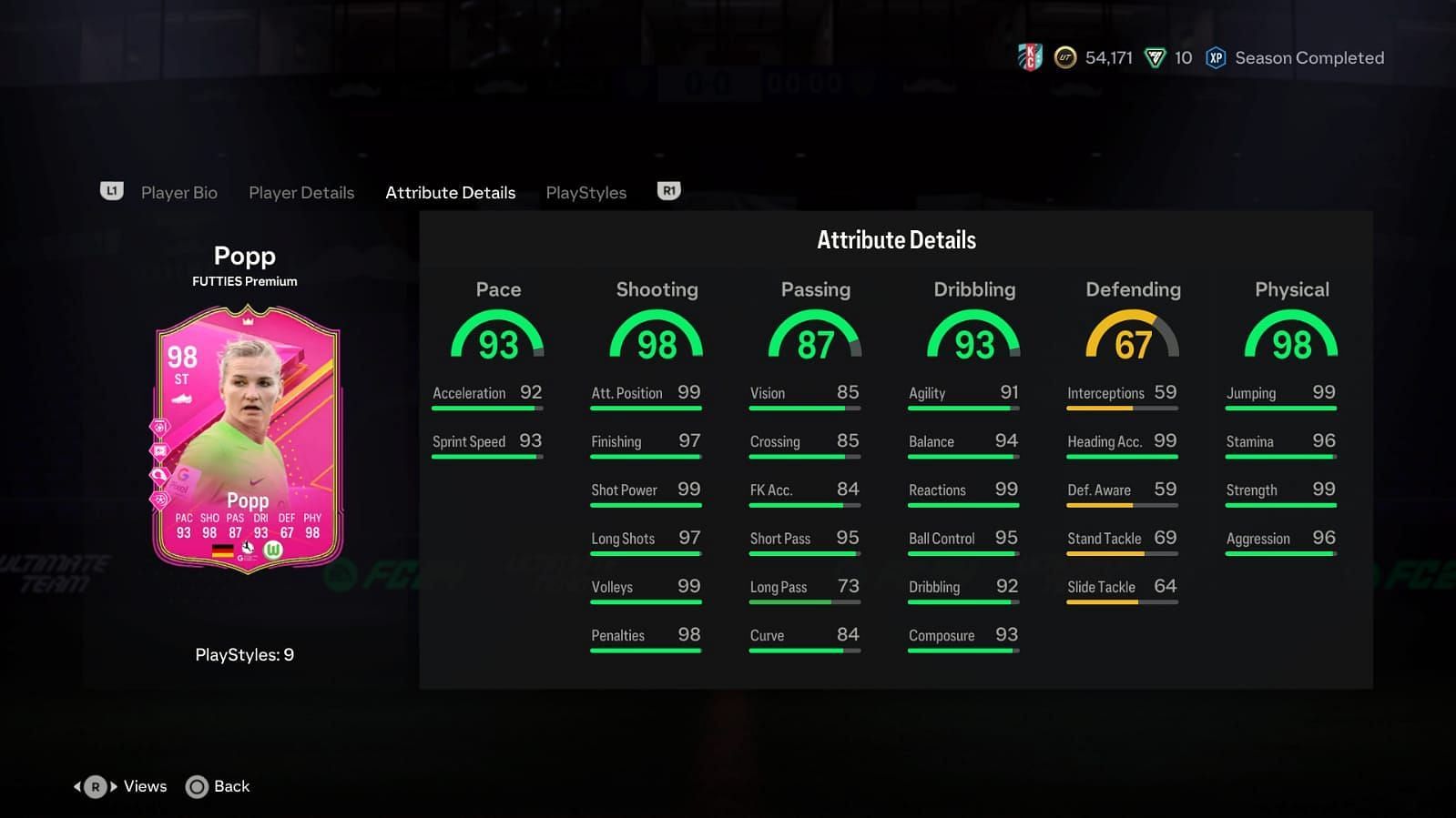 The cards have amazing stats (Image via EA Sports)