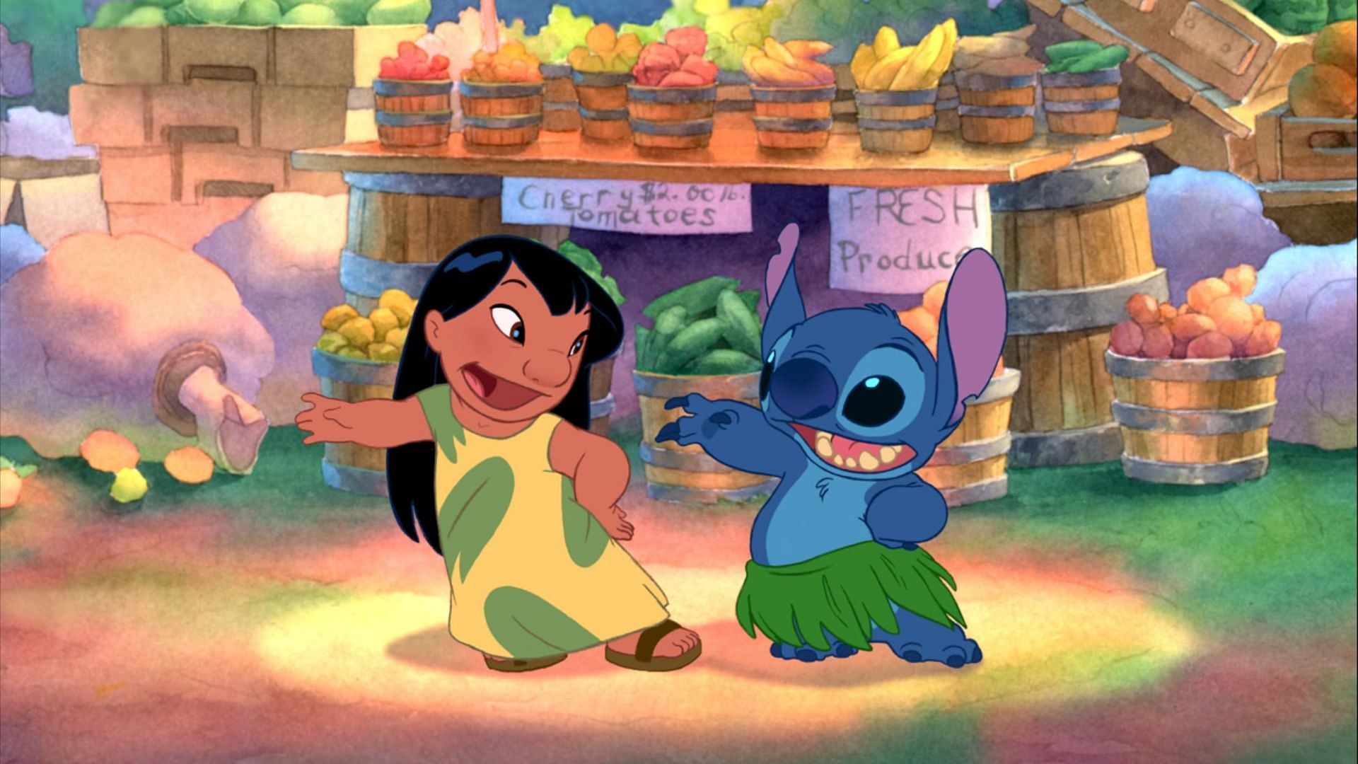 Lilo &amp; Stitch dancing (Image via Disney)