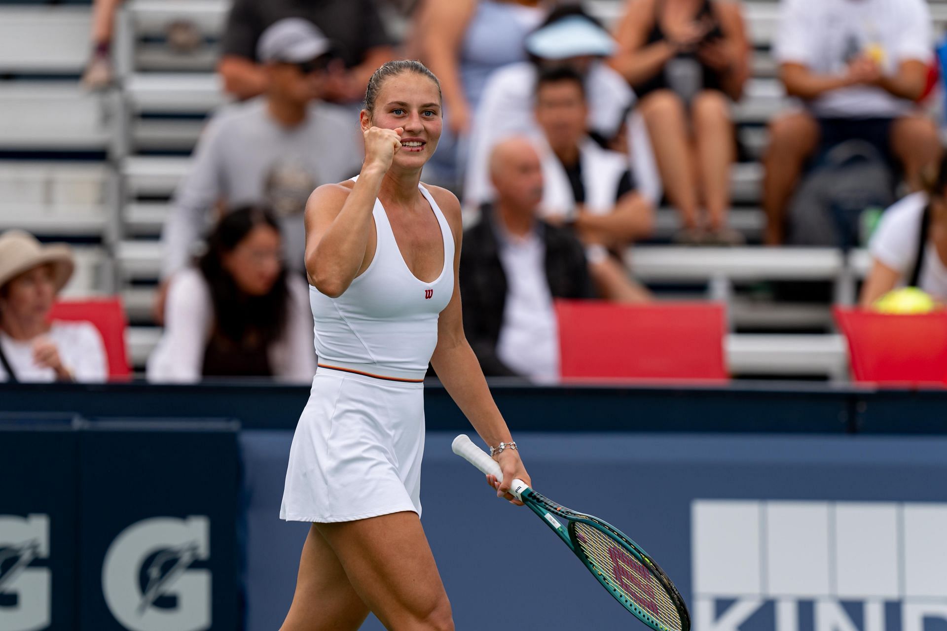 Marta Kostyuk at the Canadian Open 2024. (Photo: Getty)