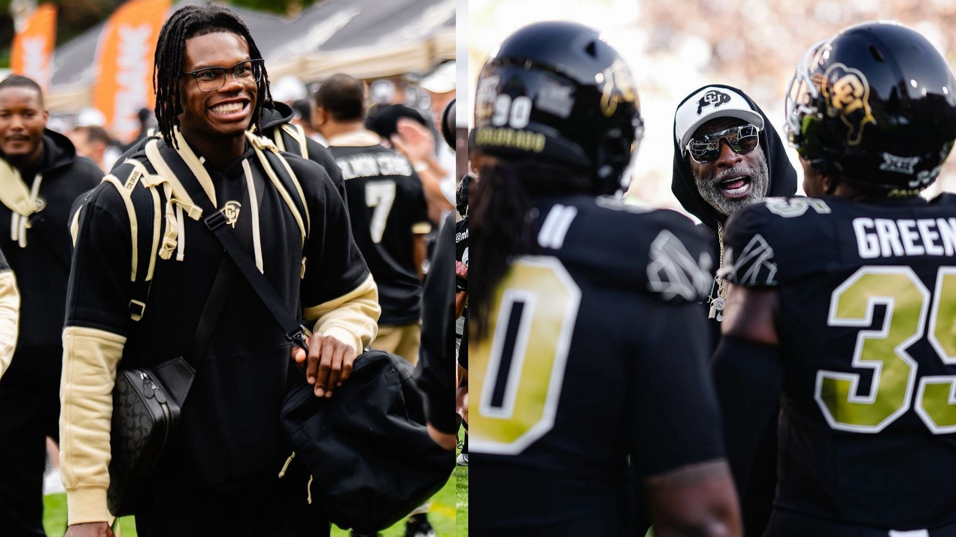 Coach Deion Sanders and his team (Colorado