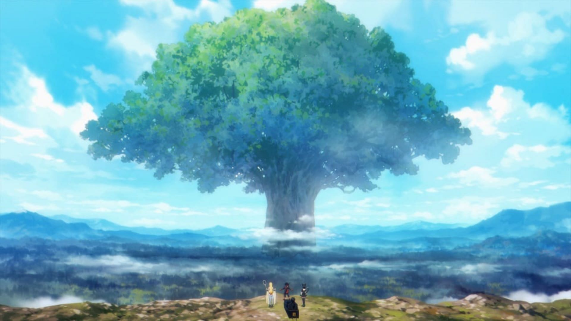 The World Tree, as seen in No Longer Allowed in Another World episode 8 (Image via AtelierPontdarc)