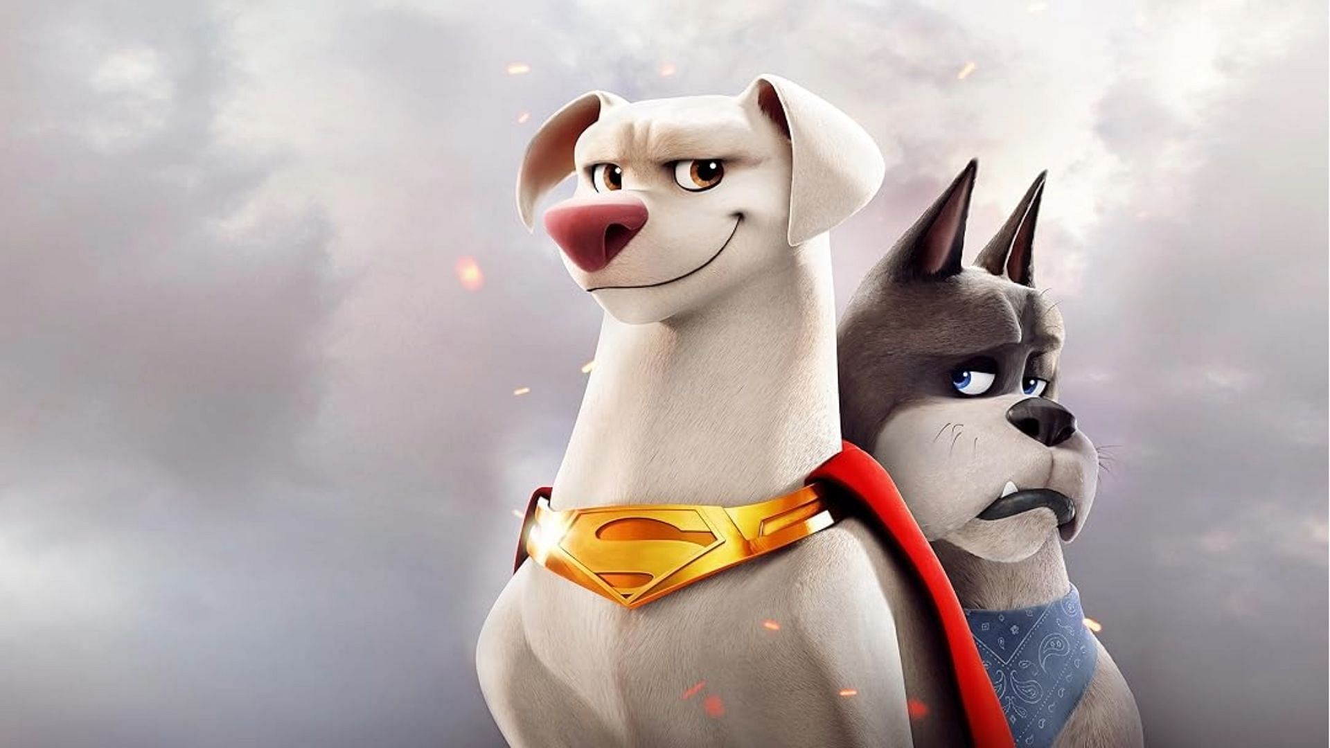 Krypto and Ace from DC League of Super-Pets (2022) (Image via Prime Video)