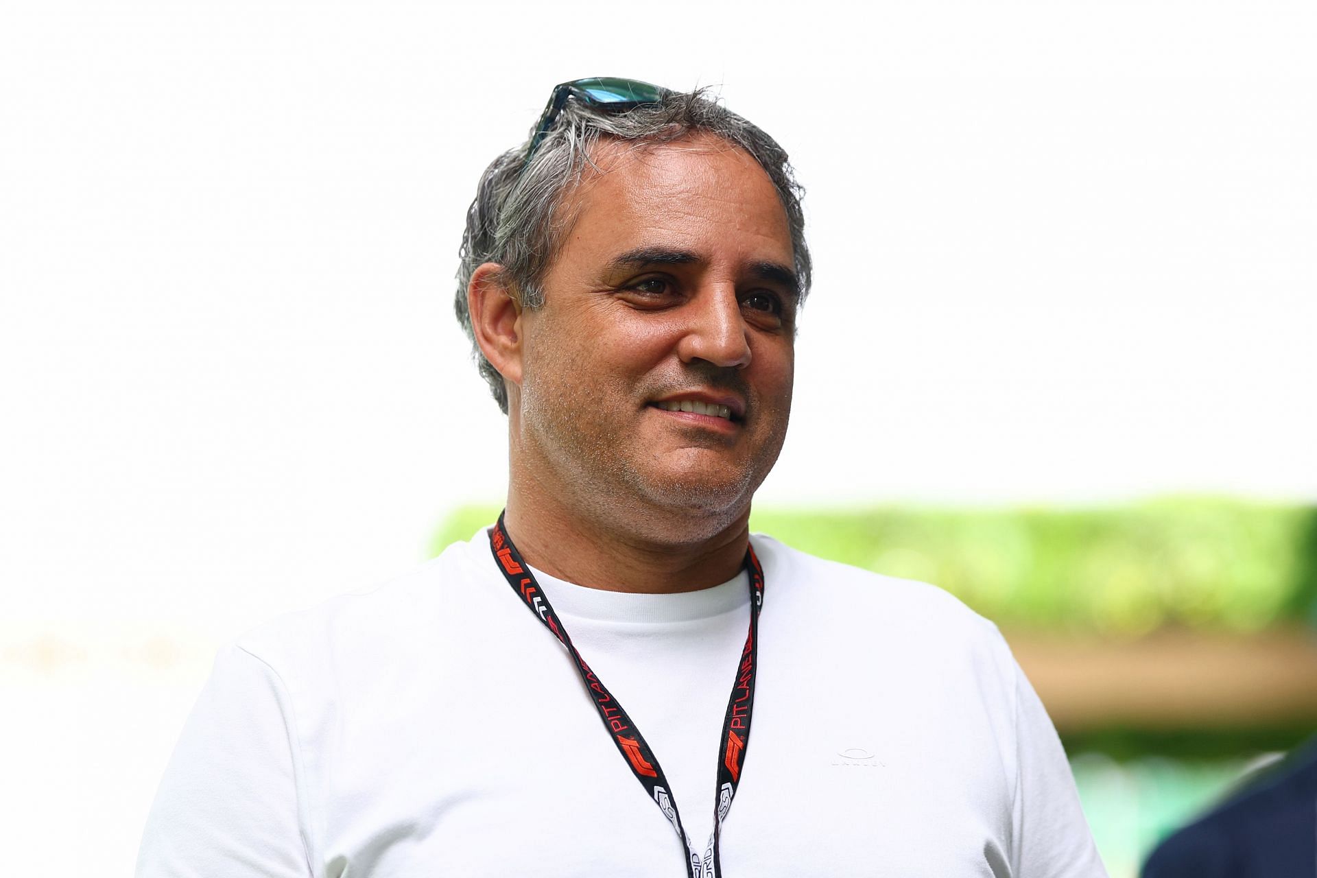 Juan Pablo Montoya at the F1 Grand Prix of Miami (Source: Getty)