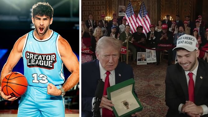 HasanAbi slams Adin Ross' stream with Donald Trump, insinuates streamer committed a crime by gifting the politician a Rolex