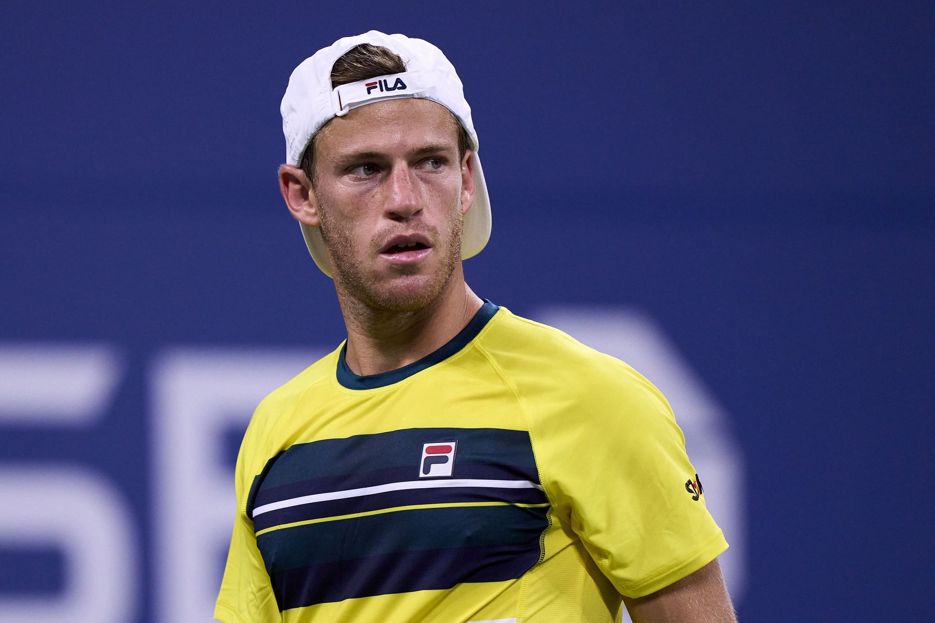 Diego Schwartzman in action at the 2022 US Open (Picture: Getty)