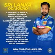 Sri Lanka ODI squad