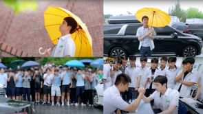 "WWH has a lot of fanboys" — ARMYs react to BTS' Jin being cheered by Posung Boys High School students in 'RUN JIN' episode 2