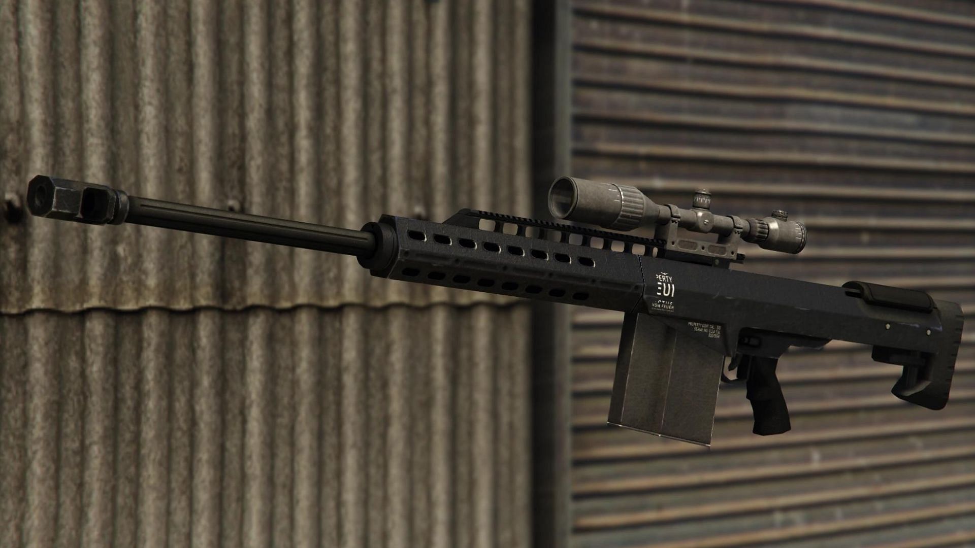 The heavy sniper is a great way to shoot down griefers in GTA Online (Image via Rockstar Games || GTA Wiki)