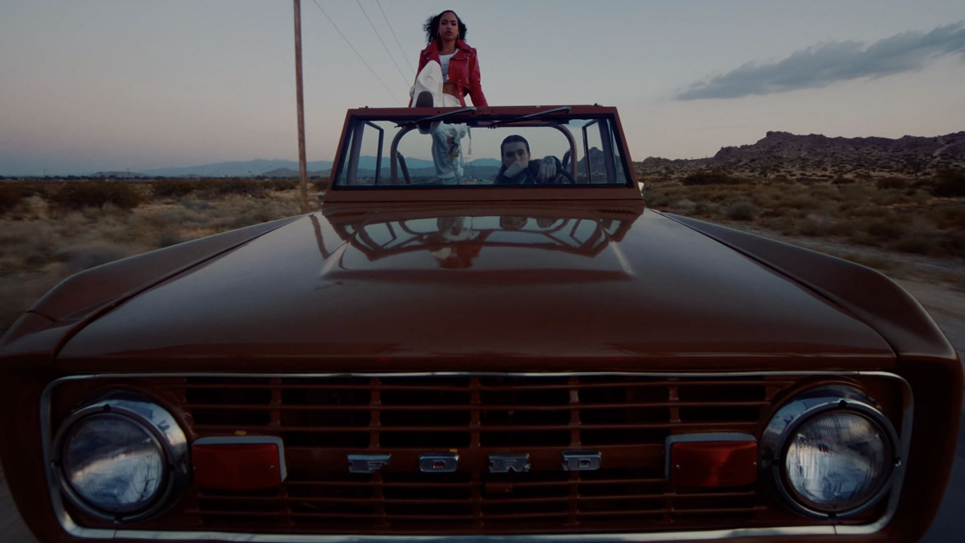 A screenshot from the official music video for Tommy Richman